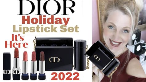 dior holiday lipstick coffret|christian Dior lipstick price.